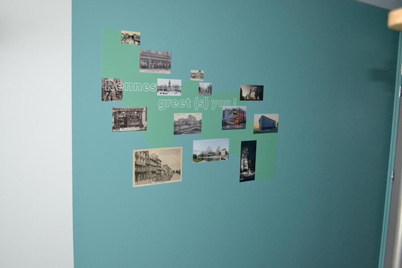 Greet Hotel Rennes Pace Esterno foto